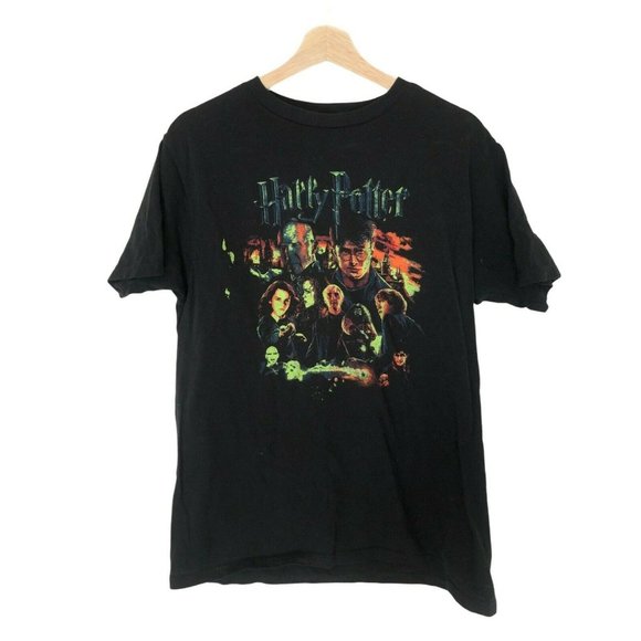 Harry Potter Other - HARRY POTTER Cast Black Short Sleeve Tee Shirt Men's Size Medium